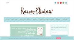 Desktop Screenshot of karenehman.com