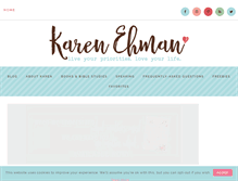Tablet Screenshot of karenehman.com